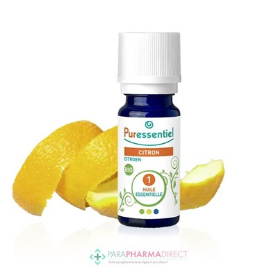 Puressentiel Huile Essentielle Citron BIO 10 ml