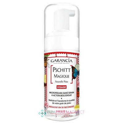 Garancia Pschitt Magique Nouvelle Peau - Visage - Micropeeling sans Grain 100 ml - EDITION LIMITEE "Carrousel Volant"