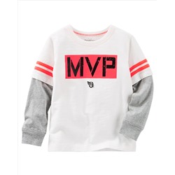 Layered-Look Active Tee