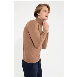 Erkek Camel Melanj Basic Kazak