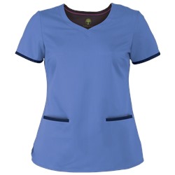 Healing Hands Scrubs Purple Label STRETCH Modern Fit Jamie Top