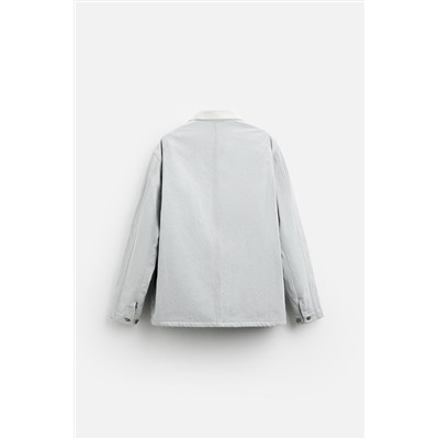 CHAQUETA DENIM CUELLO CONTRASTE LIMITED EDITION