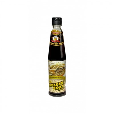 THAI FOOD KING Mushroom soy sauce Грибной соевый соус Премиум Голден Боат 300мл