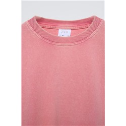 FADED-EFFECT T-SHIRT