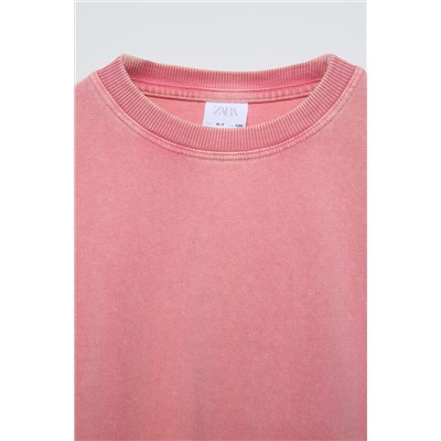 FADED-EFFECT T-SHIRT