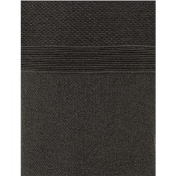 Gri Melanj Slim Fit Yarım Balıkçı Triko Kazak
