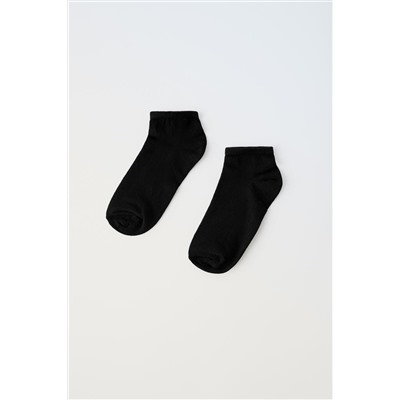 THREE-PACK OF BASIC ANKLE SOCKS