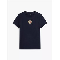 Embroidered Laurel Leaf Logo T-Shirt