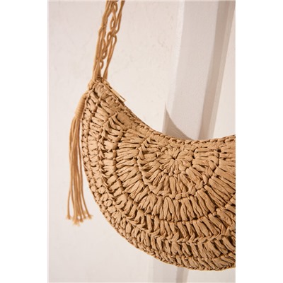 Bolso pequeño rafia