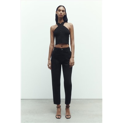 Z1975 DENIM MOM-FIT HIGH-WAIST JEANS