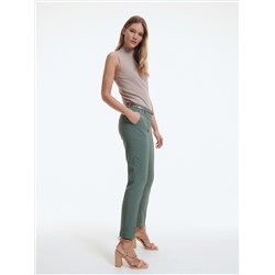 Zigarettenhose mit Gürtel