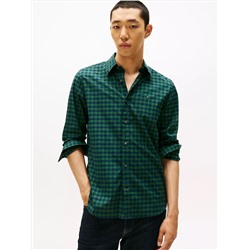 Regular Fit Check Print All-Day Shirt