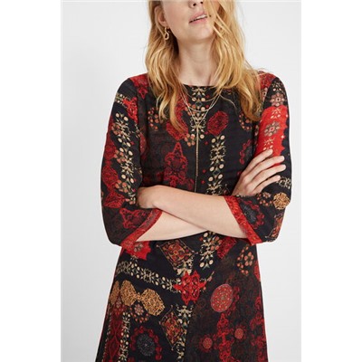 Vestido largo midi indonesio