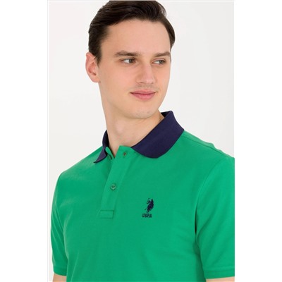 Erkek Yeşil Polo Yaka Tişört