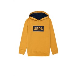 Erkek Çocuk Hardal Basic Sweatshirt