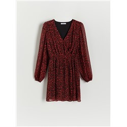 Chiffon-Kleid