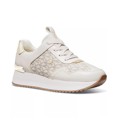 MICHAEL MICHAEL KORS Women's Raina Lace-Up Trainer Running Sneakers