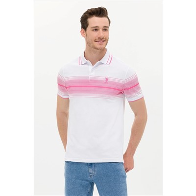 Erkek Pembe Polo Yaka Tişört