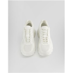 Contrast studded sole trainers