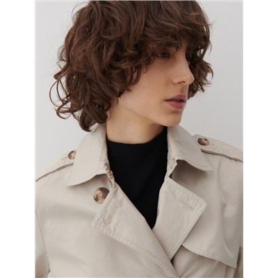 Trenchcoat mit Gürtel