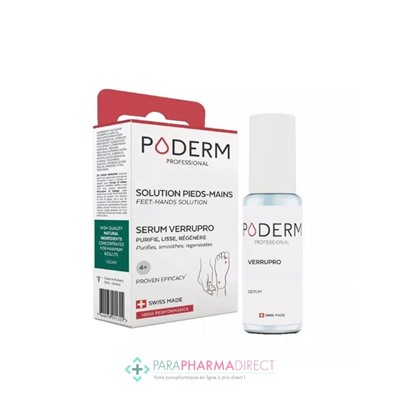 Poderm Verrupro Solution Pieds-Mains 6 ml