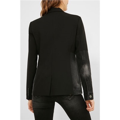 Blazer híbrida vaquera