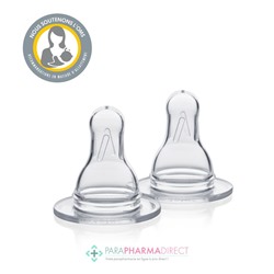 Medela Tétines Taille M Débit Moyen x2