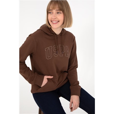 Erkek Kahverengi Basic Sweatshirt
