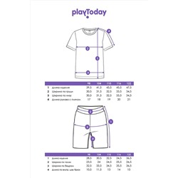 Костюм (Футболка+Шорты) PLAYTODAY, 1088728
