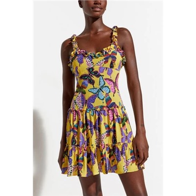 Vestido tirantes mariposas