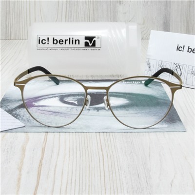 IB00049 - Оправа ic!Berlin Mistral Arcus gold + футляр