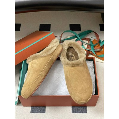 Меховые лоферы   Lor*o Pian*a  Унисекс модель