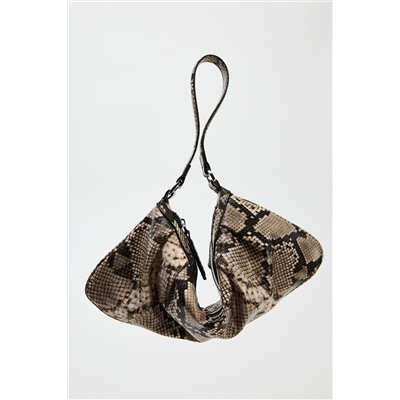 ANIMAL PRINT SHOULDER BAG