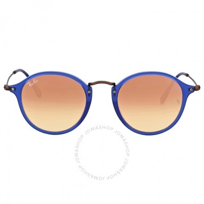 RAY BAN Round Copper Gradient Flash Sunglasses