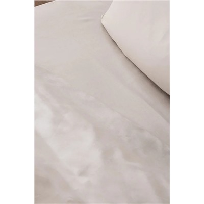 Songe Tek Kişilik %100 Pamuk Chambre Nevresim Takımı - Ekru