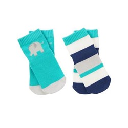 Elephant Socks Two-Pack
