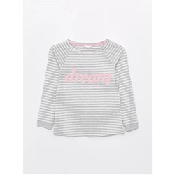 LC Waikiki Bisiklet Yaka Nakışlı Uzun Kollu Kadın Pijama Takımı, LCW DREAM                                            
                                            Bisiklet Yaka Nakışlı Uzun Kollu Kadın Pijama Takımı