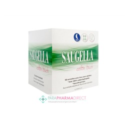 Saugella Cotton Touch Serviettes Extra-Fines avec Ailettes Nuit x12