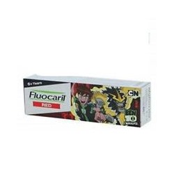Зубная паста для детей старше 6 лет клубничная от Fluocaril 65 гр / Fluocaril Kid Toothpaste for Over 6 Years Strawberry 65 g