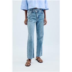 JEANS Z1975 STRAIGHT TIRO ALTO CINTURA CRUZADA