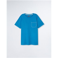 Pyjamas T-shirt, Men, Blue