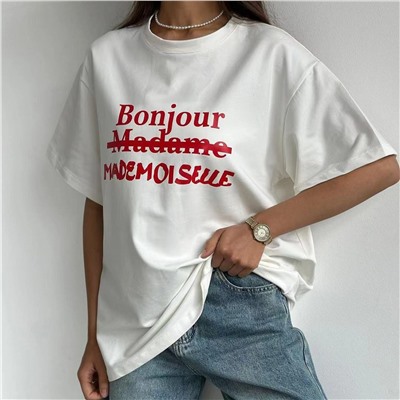 Футболка женская хлопковая