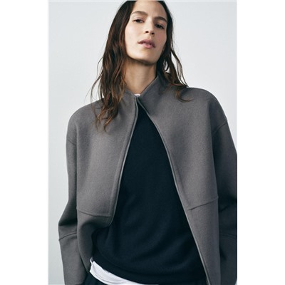 ZW COLLECTION WOOL BLEND JACKET