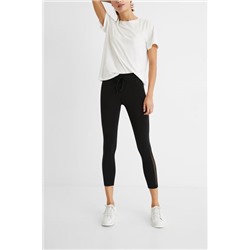 Legging largo con cordón