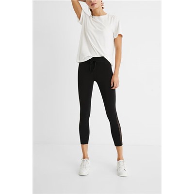 Legging largo con cordón