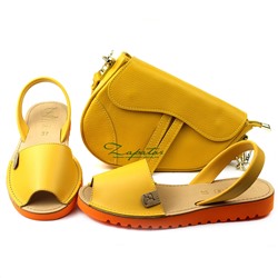 Ab.Zapatos 3201 ocra+PELLE Disnapa