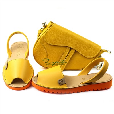 Ab.Zapatos 3201 ocra+PELLE Disnapa