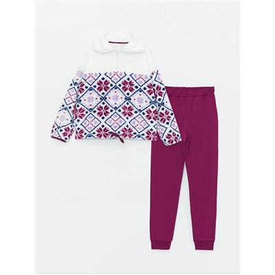 LC Waikiki Dik Yaka Desenli Uzun Kollu Kadın Pijama Takımı, LCW DREAM                                            
                                            Dik Yaka Desenli Uzun Kollu Kadın Pijama Takımı