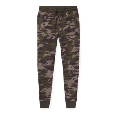 Camo Cotton Mesh Jogger
