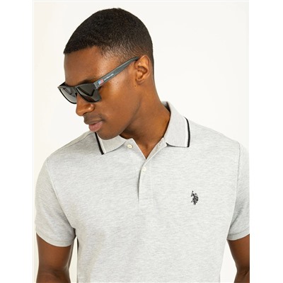 MEN'S POLARIZED FLAG BRANDED SPORT SUNGLASSES